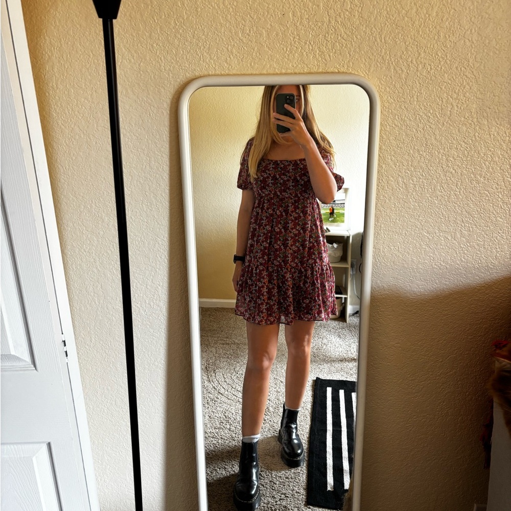 BCBGeneration Floral Mini Dress